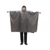Poncho de chuva 3 em 1 estilo comércio exterior, adequado para montanhismo e caminhada, um capa de chuva outdoor versátil e portátil para adultos
