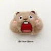 Bolsa de expresión de marmota linda muñeco de peluche broche Nezha periférico muñeco de ratón de dibujos animados accesorios decorativos venta al por mayor