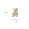 Tamancos Transfronteiriços Fivela de Flor Acessórios DIY Removíveis Diamante Flash Fivela de Urso Fofa Sandálias Acessórios Botão de Flor Atacado