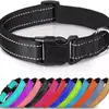 Collares Reflectantes de Nylon Transfronterizos Cuidadosamente Seleccionados, Collares Ajustables para Mascotas Pequeñas y Medianas, Collares Multicolores para Mascotas
