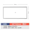 Luz de LED Integrada para Teto de Banheiro, Painel de Teto Embutido de LED para Cozinha, Luminária de Teto de Alumínio para Cozinha e Banheiro