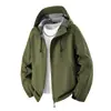 Chaqueta con capucha de moda Otoño/Invierno 2026 Estilo Hong Kong, Unisex, Cortavientos Softshell de Alta Gama