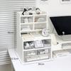 Prateleira de Armazenamento de Mesa Suporte para Elevação de Computador Prateleira de Armazenamento e Organização de Mesa de Estudante Base Suporte para Monitor de Escritório Transfronteiriço