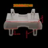 Acessórios para Trilho de Cortina Estilo Novo e Antigo Fivela de Plástico Trilho Reto Trilho Quadrado Tampa de Extremidade Rolha de Extremidade Rolha Espessada Rolha de Abertura Rolha em Ambas as Extremidades