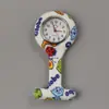 Venta al por mayor directa de fábrica, reloj de enfermera de silicona, reloj de enfermera de silicona con transferencia de agua, color del reloj de enfermera, reloj de enfermera