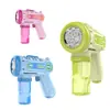 Venta Directa de Fábrica Máquina de Burbujas Espaciales Pistola de Burbujas Automática Completa Portátil para Niños Juguetes Eléctricos para Niños y Niñas Puesto Callejero Venta al por Mayor