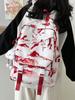 Mochila Transfronteiriça Nova Escolar Feminina de Alto Valor Novo Estilo Chinês Grande Capacidade Moderna Simples Combina com Tudo Estudante do Ensino Médio Estudante Universitária