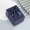 Caja de reloj con cubierta de cielo y tierra creativa, venta caliente de fábrica, caja de regalo de moda, caja de joyería con lazo de cinta cuadrada
