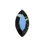 100 Piezas Accesorios de Diamante Marquise de Cristal con Base Puntiaguda, Pedrería de Forma Irregular para Bolsos y Ropa, Diamantes de Vidrio