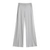 Pantalones rectos Pure Girl Sexy de tiro bajo Dape suaves y cerosos para mujer, ajustados, casuales para el hogar, para yoga, multicolor