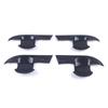 Adequado para 21-23 Toyota Corolla Sharp BZ4X Lingshang Maçaneta Externa da Porta Maçaneta do Carro Padrão Fibra de Carbono