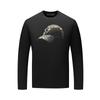 Estación europea para hombre sombrero de pedrería caliente marca de moda moderno otoño camiseta interior ropa interior para hombre primavera y otoño cuello redondo manga larga camiseta