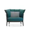 Sofá Exterior Transfronterizo, Silla de Mimbre para Patio, Sillón Sofá, Muebles de Hotel, Modelo de Casa Impermeable para Balcón, Set para Villa