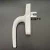Manija de Ventana Abatible de Aleación de Aluminio, Accesorios de Cerradura para Manijas de Puertas y Ventanas de Aleación de Aluminio, Manija en Forma de 7, Manija para Ventana de Apertura Exterior