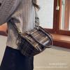 Bolso de Mano de Moda a Cuadros con Textura de Gama Alta para Mujer 2026 Nuevo de Moda Versátil Bolso Pequeño Cuadrado de Hombro Cruzado