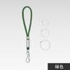 Llavero para exteriores hebilla de montañismo cuerda de mano anti-pérdida hebilla fija de acero inoxidable cordón para joyería llavero multifunción al por mayor