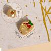 Botón de Disco Cheongsam Accesorios Oro Arena Antigua Colgante de Bambú Colgante Circular Pulsera Trenzada Cuerda Partición Set de Cuentas Sueltas Joyería DIY