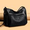 2025 Nuevo Bolso de Mujer Transfronterizo Versátil Multicapa de Cuero Suave Cuero Suave Resistente al Desgaste Salpicaduras de Agua Viaje Bandolera de Hombro Único