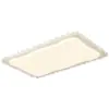 Luz moderna minimalista 2026 nuevo modelo para sala de estar, lámpara de techo rectangular, luz para dormitorio, paquete de iluminación para toda la casa, accesorios de iluminación Zhongshan