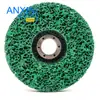 Suministro Directo del Fabricante de Materiales Nacionales: Disco de Pulido de Diamante Verde 115*22 para Pulir Acero Inoxidable y Eliminar Pintura