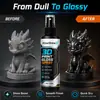 El spray abrillantador para modelos de impresión 3D KineShineX proporciona alto brillo, secado rápido y reduce las líneas de capa, adecuado para múltiples aplicaciones.