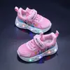 Zapatos Deportivos con Luz LED de Panda de Dibujos Animados para Niños, Malla Transpirable, Pequeños y Medianos, Zapatos Brillantes, Tendencia, Primavera/Otoño 2026