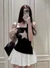Top Camisola Americano Picante Estrela Dividido Emagrecedor para Mulheres com Bojos Controle de Barriga Sexy Camada Base