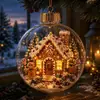 Adorno Brillante de Cuento de Navidad Adorno Luminoso de Cuento de Navidad