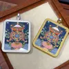 Gran Venta Tíbet Nepal Puro Pintado a Mano Thangka Ocho Tesoros Propicios Núcleo de Tarjeta 4*5