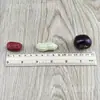 Frutas Artificiales de Alta Calidad Plástico Dátiles Rojos Espuma Dátiles Secos PVC Artificial Cacahuete Pequeño Físico Niños Desarrollo Intelectual Materiales de Enseñanza