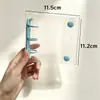 Álbum de fotos de estrella de 3 pulgadas cuaderno de hojas sueltas de PVC transparente 3 agujeros mini espiral de hojas sueltas diario de mano al por mayor