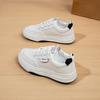 Zapatos Blancos de Suela Gruesa para Mujer 2026 Nuevos Versátiles Transpirables Zapatillas de Primavera y Otoño Zapatos Deportivos Casuales para Estudiante H6518