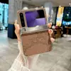 Lujo y Simplicidad Son Adecuados para Funda de Teléfono Móvil Huawei P50 Pocket, Modelo Nuevo Caliente Plegable Novaflip a la Moda y Personalizado