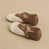 Sandalias Planas de Malla Transpirable de Moda Tendencia Otoño-Verano 2026 para Viajar con Bloques de Color Elegantes Zapatos Casuales para Mujer