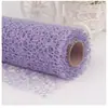 Materiais Decorativos para Jardim de Infância Malha Recortada Embalagem de Rosa Artesanal Malha para Buquê Fundo de Malha Cacheado DIY Jacquard Espesso
