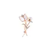 Broche de Luxo para Mulheres, Acessórios de Terno de Nicho, Jaqueta de Terno para Suéter, Broche Elegante, Alfinete de Roupa Anti-Exposição