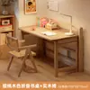 Escritorio Plegable de Madera Maciza Estudiante Hogar Dormitorio Mesa Simple Escritorio de Noche Escritorio para Escribir Escritorio de Estudio Escritorio para Computadora Escritorio de Oficina