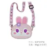 2026 Nuevo Estilo Bolsita de Verano para Niñas Conejito Lindo Dibujos Animados Bolso Infantil Bolso Cruzado de Moda Mochila de Almacenamiento Casual para Mujeres