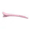 Pinza para el Cabello sin Costuras para Peluquería, Pinza Larga de Boca para Peinador, Pinza de Pato, Pinza de Posicionamiento y Estilismo para Salón de Peluquería para Permanente y Teñido