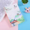 Caderno A5 Colorido Espesso Caderno Estudante Caderno Couro Sintético PU com Logo Imprimível Bloco de Notas Criativo Promoção Corporativa