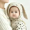 Bonito gorro de bebé para primavera y otoño, gorro fino tipo jersey que cubre la cara para bebés, a prueba de viento y protector de orejas para niños y niñas al salir