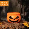 Decoraciones de Halloween Linternas de Calabaza Cajas de Dulces Portátiles para Niños Cubos de Calabaza Dulces o Travesuras Pequeños Regalos Juguetes Linternas de Calabaza
