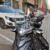 Muscle car Wolf es adecuado para parabrisas Haojue USR125 parabrisas delantero parabrisas transparente pedal piezas de modificación de motocicleta