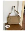 Bolsa de Lona Casual de Nuevo Estilo al por Mayor, Gran Capacidad, Simple, Bolso de Hombro Ligero Simple para el Trabajo, Bolso Tote de Hombro Cruzado