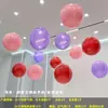 Loja de joias em shopping center balões de 18 polegadas decorações suspensas para inauguração, aniversário, celebração da loja decoração verde