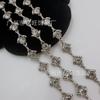 Cadena de diamantes de aleación Yiwang, cadena elegante para bricolaje, accesorios de ropa, cadena con código de ropa, accesorios para zapatos y bolsos, venta al por mayor