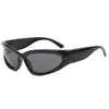 Nuevas Gafas de Sol Ciber Steampunk Transfronterizas Europeas y Americanas Deportivas Y2K Milenio Futuristas Anti-UV
