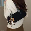 Moda Otoño Invierno Bolso Coreano de Gamuza para Mujer Viaje Diario Colgante Terciopelo Hombro Único Axila Versátil Estilo Nuevo 2026 Simple de Mano