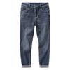 Jeans gruesos con forro de polar para invierno para hombre 2023 nuevos ajustados rectos otoño e invierno cálidos de una sola pieza de terciopelo pantalones para hombre