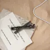 Pinzas para el Cabello con un Toque de Lujo, Exquisitos Accesorios para el Cabello, Pinzas Laterales Brillantes con Pedrería para Flequillo, Pasadores, Pinzas de Moño, Adornos para el Cabello
